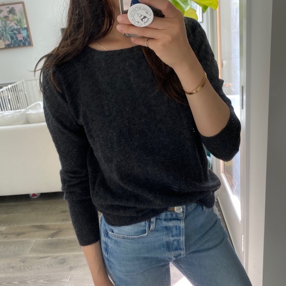 Cashmere Sweater Perfect for Tucking / Layering XS - Picture 5 of 8